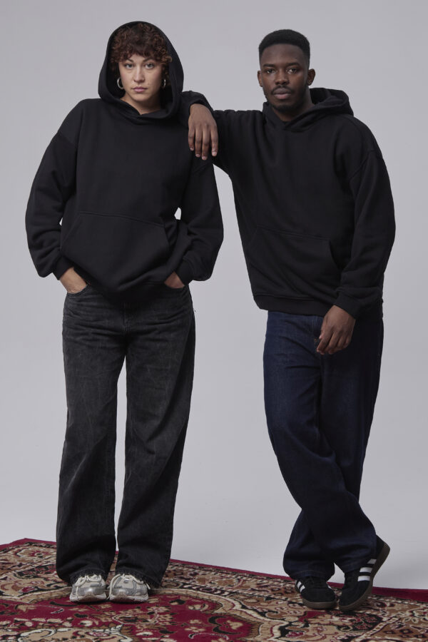 bluza z kapturem HAZE black