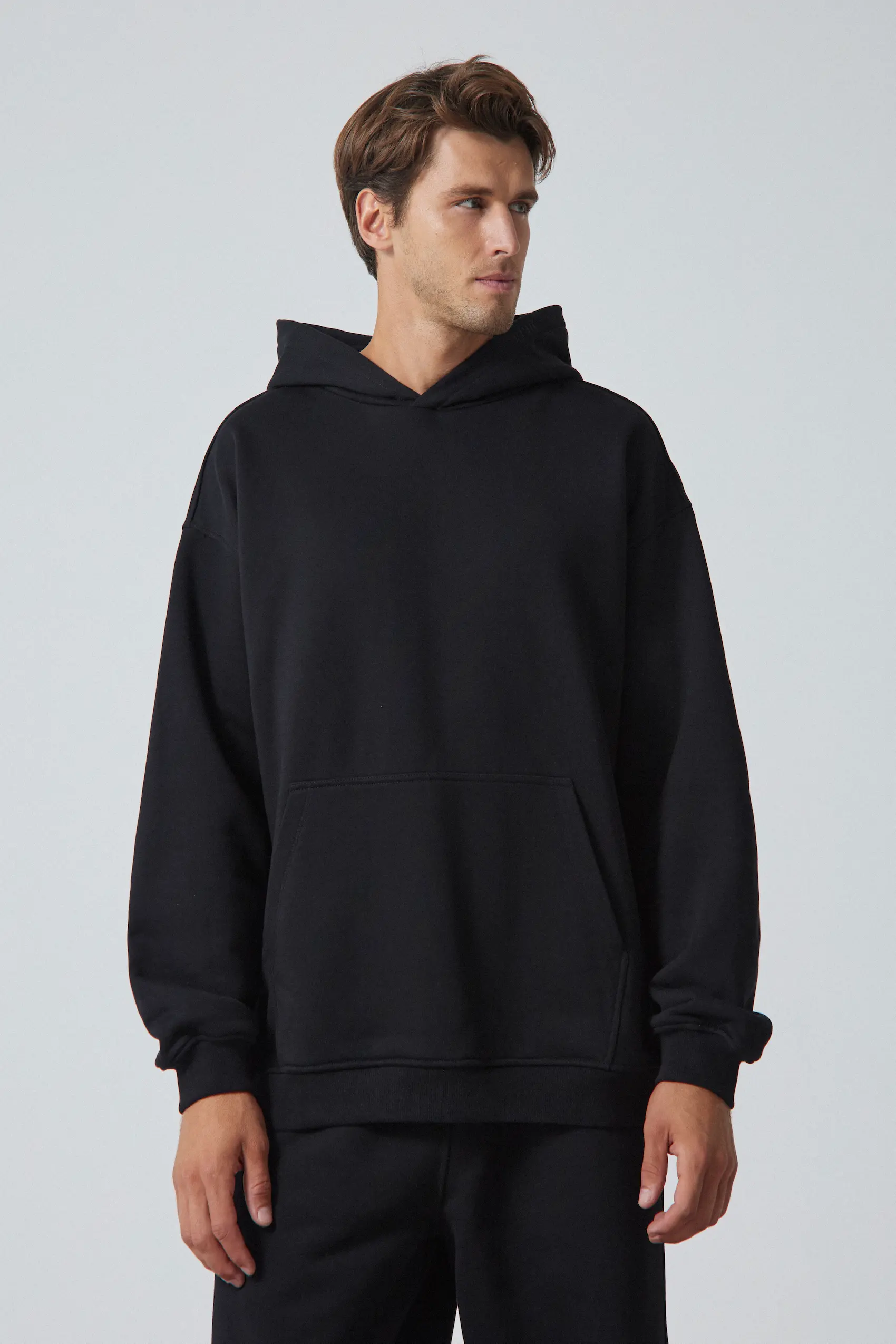 bluza crewneck SEAM black