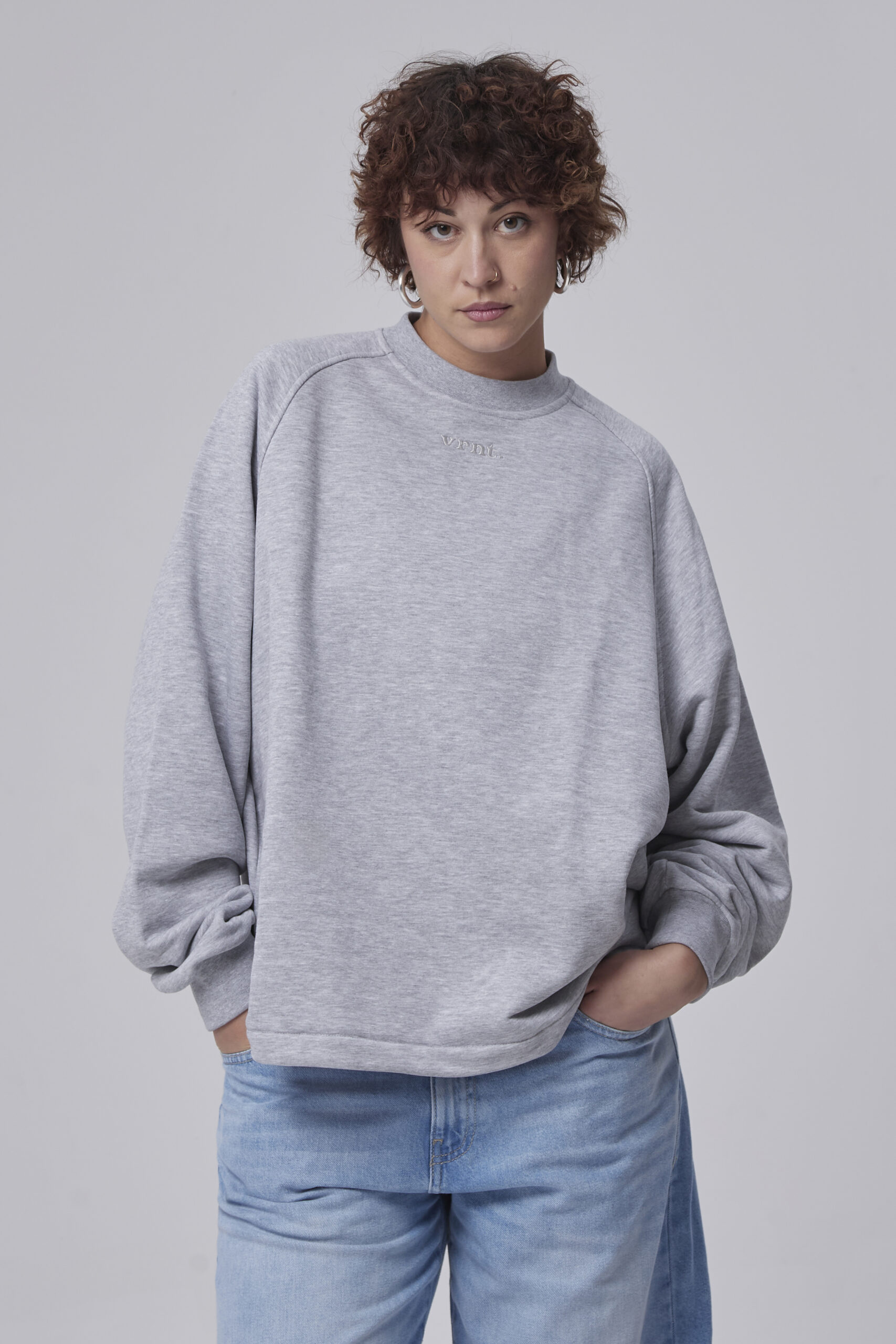 Variant 2.0 e-comm00001_4 bluza oversize REPLAY gray