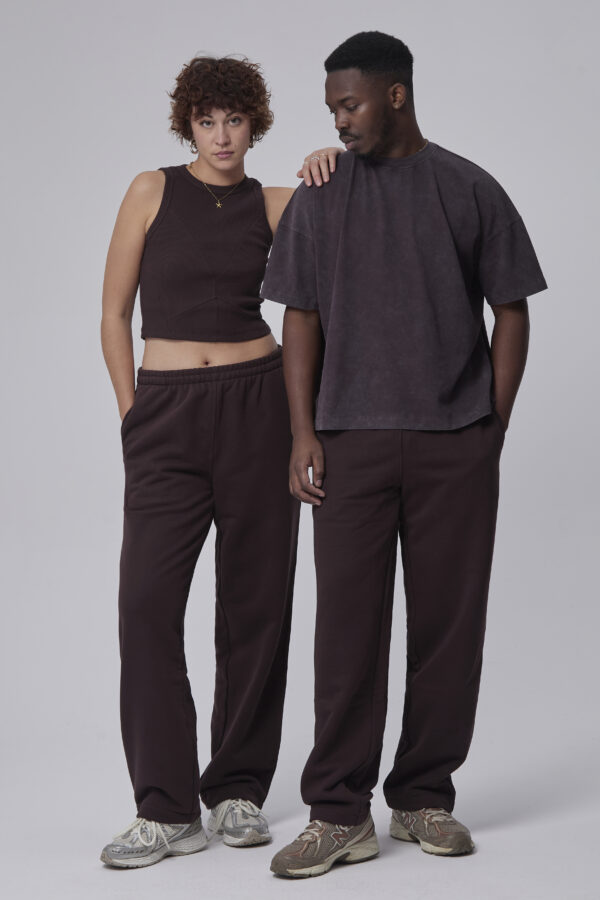 spodnie dresowe unisex LOOP brown