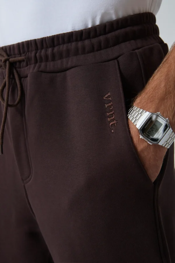 spodnie dresowe jogger RAW brown