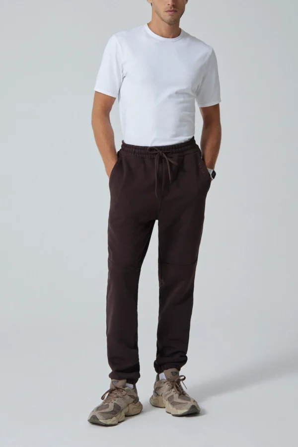spodnie dresowe jogger RAW brown