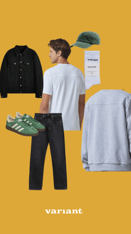 bluza crewneck SEAM gray