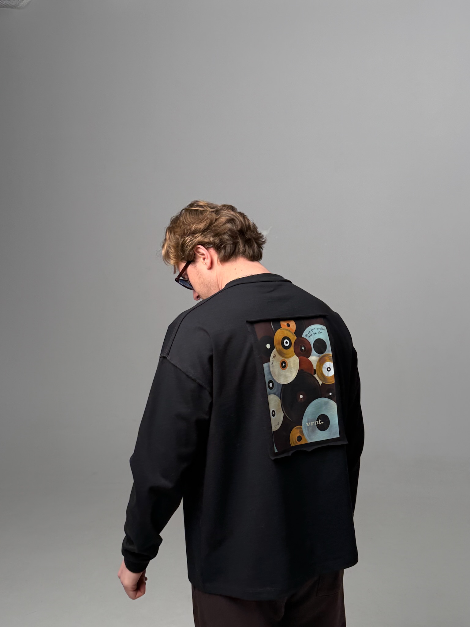 longsleeve CORE vinyl black