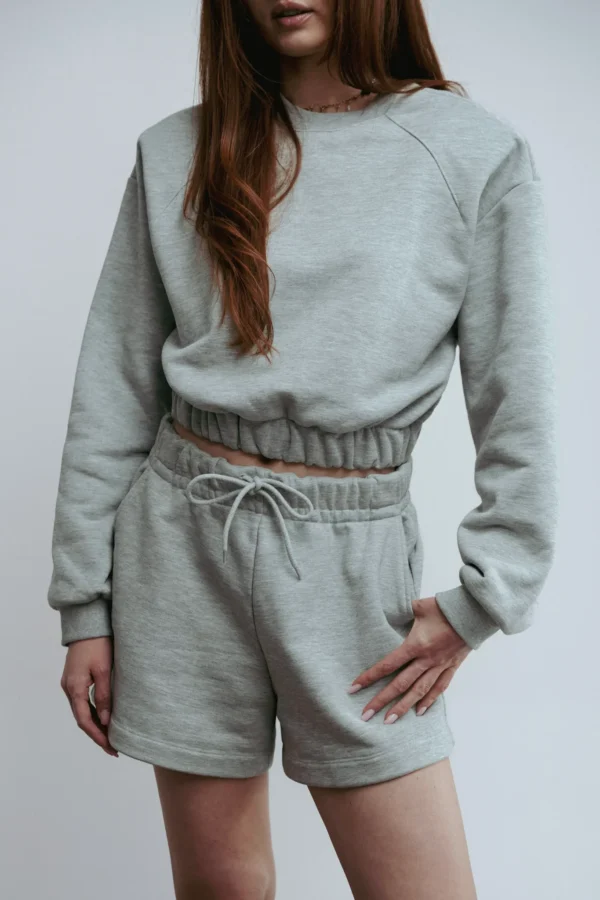 bluza z poduszkami LUNAR gray