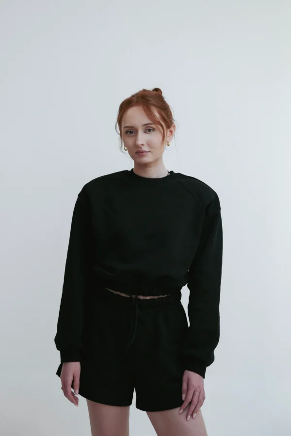 bluza z poduszkami LUNAR black