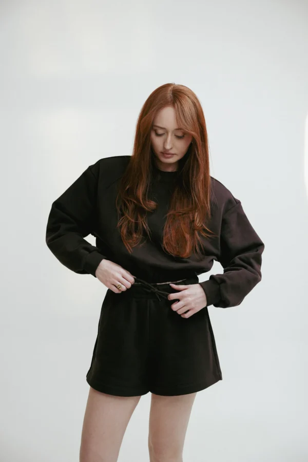 spodenki dresowe RUSH brown