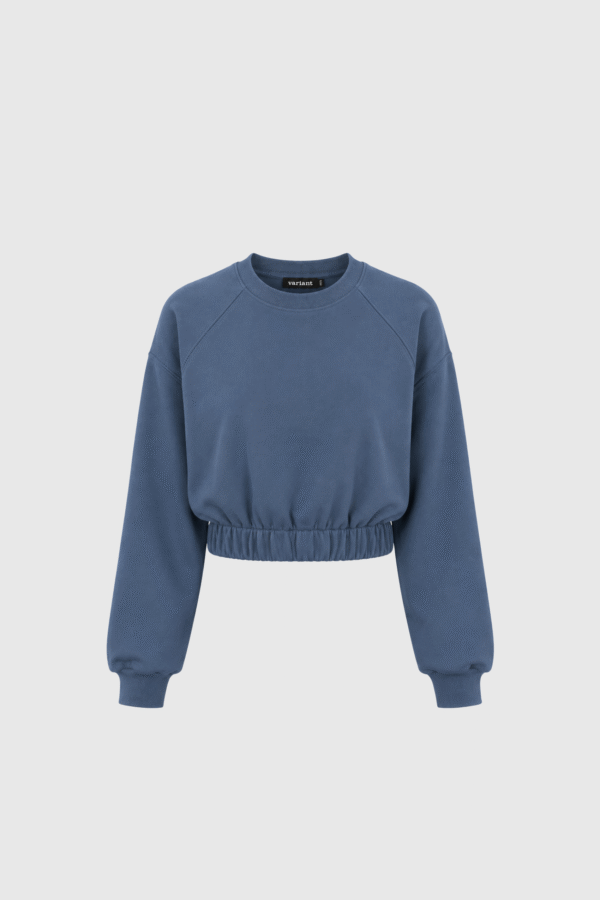 bluza z poduszkami LUNAR niebieski stalowy